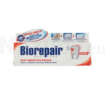Biorepair Fast Sensitive Repair zubná pasta 75 ml