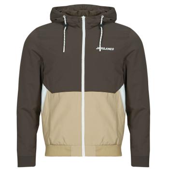 Jack & Jones  JJERUSH HOOD BOMBER  Bundy Béžová