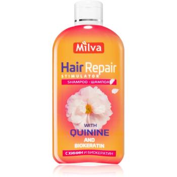 Milva Quinine Hair Repair stimulujúci šampón pre jemné vlasy a poškodené vlasy 200 ml