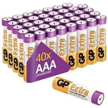 GP Alkalická batéria GP Extra AAA (LR03), 40 ks (1013100401)