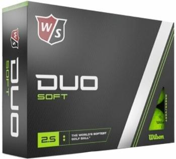 Wilson Staff Duo Soft Golf Balls Green Standard Golfové lopty