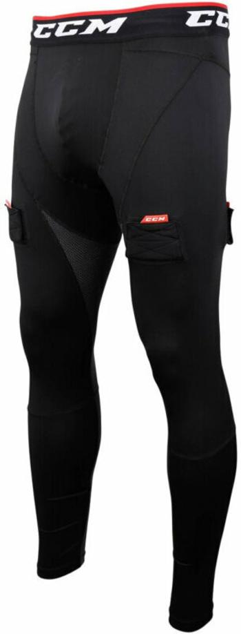 CCM Compression Pant Jock Black JR M 2022