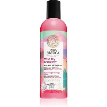 Natura Siberica Taiga Siberica Wild Icy Cranberry prírodný sprchový gél 270 ml