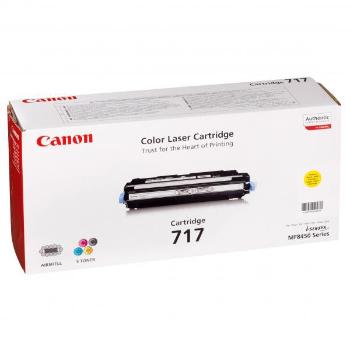 Canon originál toner CRG717, yellow, 4000str., 2575B002, Canon MF-8450, O, žltá