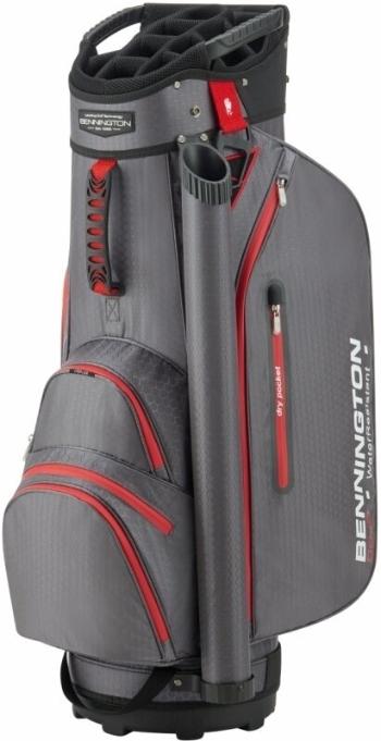 Bennington Dojo 14 Water Resistant Dark Grey/Red Cart Bag