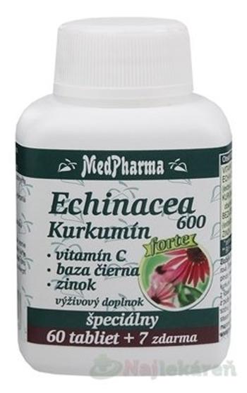 MedPharma Echinacea 600 Forte+kurkumin 67 tbl.
