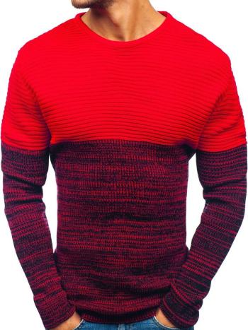 Červený pánsky sveter BOLF 164