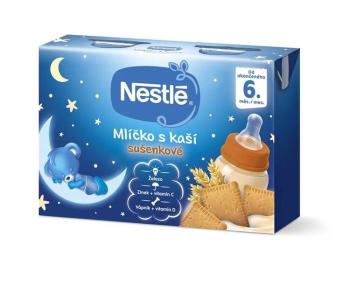 NESTLÉ Mliečko s kašou sušienkové (2x 200 ml)