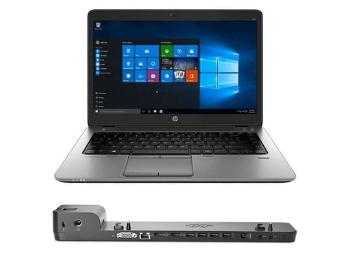 Notebook HP EliteBook 840 G1 + Docking station HP 2013 UltraSlim D9Y32AA With 90W Charger