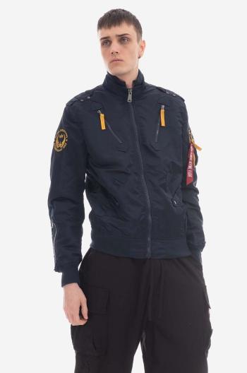 Bunda Alpha Industries Falcon II 156109 07 pánska, tmavomodrá farba, prechodná