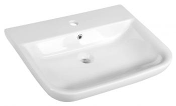 AQUALINE - DORI keramické umývadlo 60x48cm, biela FS1B1