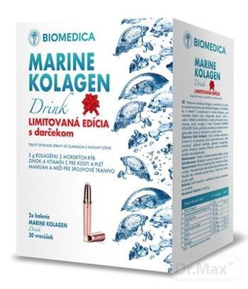 Biomedica MARINE Kolagen drink LIMIT vrecúška + darček