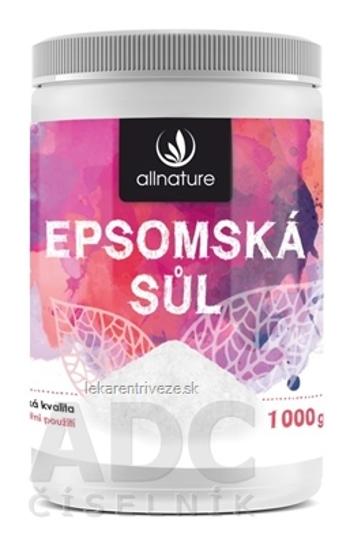 Allnature Epsomská soľ 1x1000 g