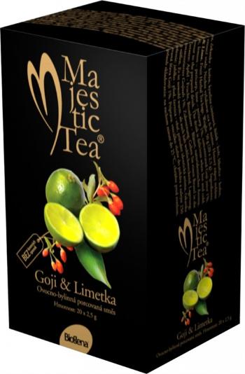 Biogena Majestic Tea Goji & Limetka čaj, 20 x 2.5 g