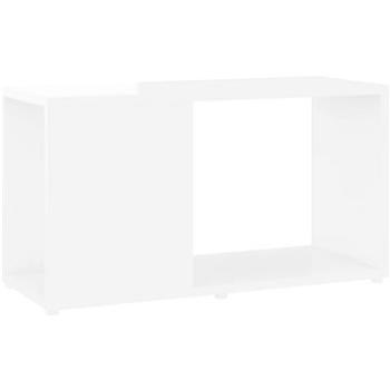 SHUMEE biely s vysokým leskom 60 × 24 × 32 cm (809059)