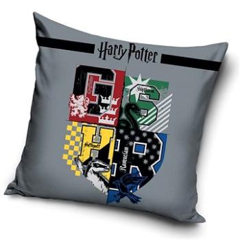 CARBOTEX obliečka na vankúšik Harry Potter Erby pre rokfortských študentov 40 × 40 cm (5902689427831)