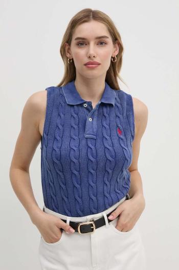 Bavlnená vesta Polo Ralph Lauren tenká, 211943140