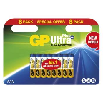 GP ALKALICKA BATERIA ULTRA PLUS AAA (LR03) 8BL