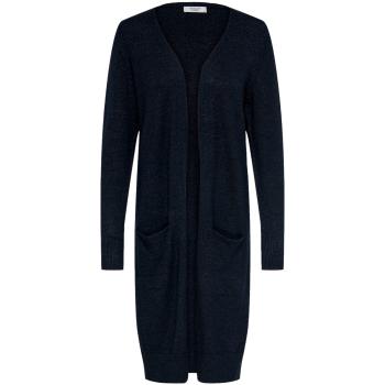 Jacqueline De Yong  JDYMARCO L/S LONG CARDIGAN KNT NOOS 15184979  Vesty bez rukávov/Cardigany Šedá