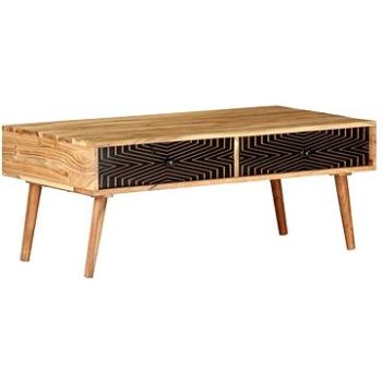Konferenčný stolík 100 × 50 × 39 cm masívne akáciové drevo (322666)