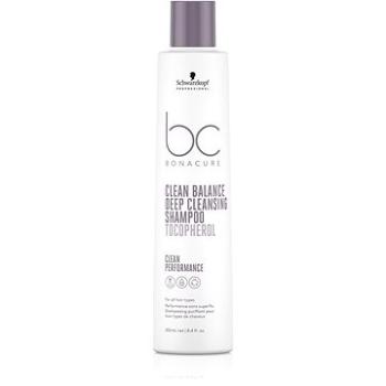 SCHWARZKOPF Professional BC Bonacure Clean Balance Hĺbkovo čistiaci šampón 250 ml (4045787726152)