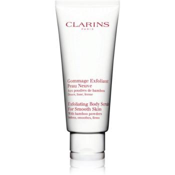 Clarins Exfoliating Body Scrub for Smooth Skin hydratačný telový peeling pre jemnú a hladkú pokožku 200 ml