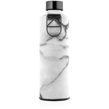 Equa Mismatch sklenená fľaša na vodu + obal z umelej kože farba Stone 750 ml