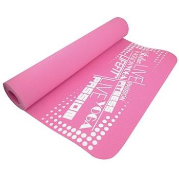 Lifefit Yoga Mat TPE ružová (4891223115130)