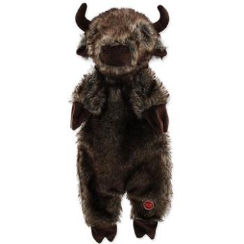DOG FANTASY hračka skinneeez bizón plyš 50 cm (8595091793723)