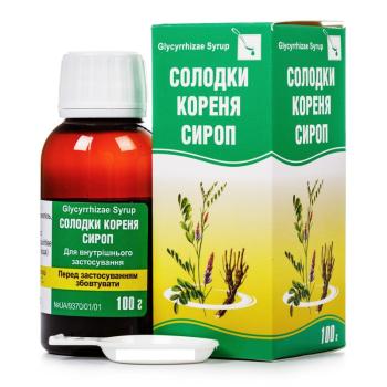 Sirup so sladkým drievkom -100ml-HealthNA