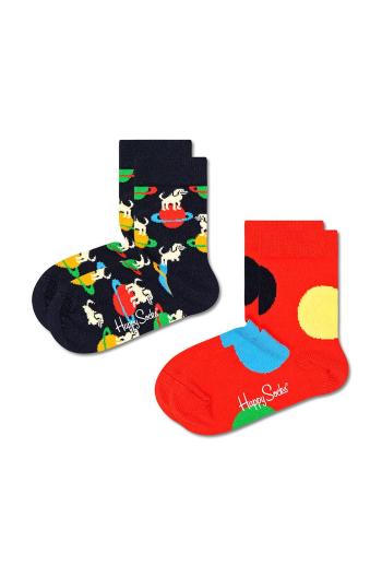 Detské ponožky Happy Socks 2-pak