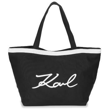 Karl Lagerfeld  K/SIGNATURE SHOPPER  Veľká nákupná taška/Nákupná taška Čierna