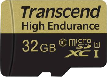 Transcend High Endurance pamäťová karta micro SDHC 32 GB Class 10 vr. SD adaptéru