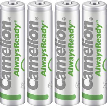 Camelion AlwaysReady Solar mikrotužkový akumulátor typu AAA  Ni-MH 600 mAh 1.2 V 4 ks