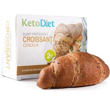 KetoDiet Slaný proteínový croissant cereálny (2 ks – 1 porcia) (8594181012379)