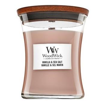 Woodwick Vanilla & Sea Salt vonná sviečka 275 g