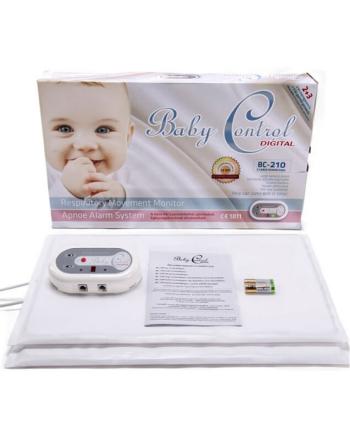 Baby Control Digital Monitor dychu BC-2210 s 1x2 senzorovými podložkami