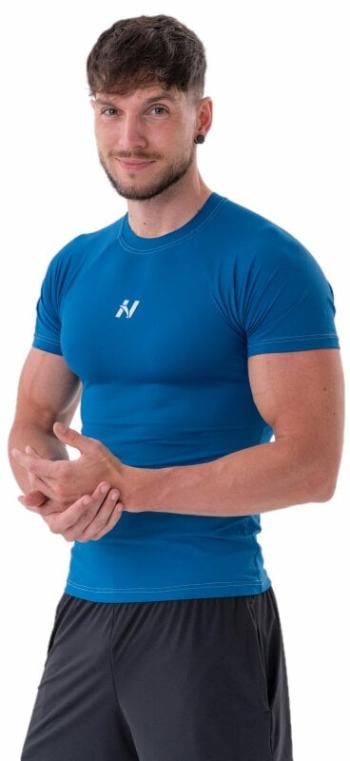 Nebbia Functional Slim-fit Blue 2XL Fitness tričko