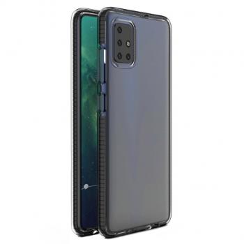 MG Spring Case silikónový kryt na Xiaomi Redmi Note 9 Pro / Redmi Note 9S, čierny