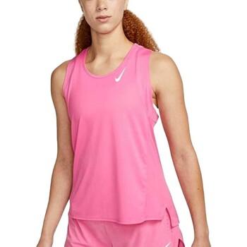 Nike  Tielka a tričká bez rukávov CAMISETA TIRANTES MUJER  DRI-FIT RACE DD5940  Ružová