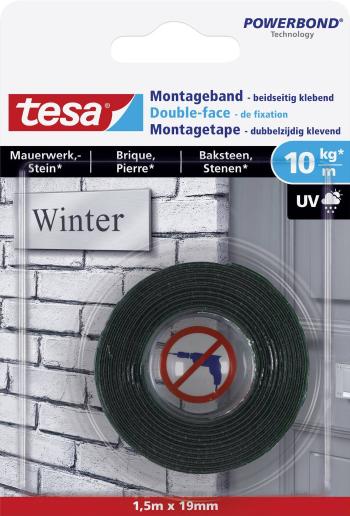 tesa BRICK & STONE 77748-00000-00 montážna páska tesa® POWERBOND čierna (d x š) 1.5 m x 19 mm 1 ks