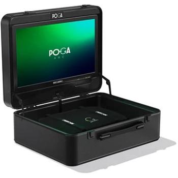 POGA Arc – Cestovný kufor s LCD monitorom pre herné konzoly, čierny (4063657000324)