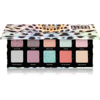 MUA Makeup Academy Metamorphosis paleta očných tieňov 10 farieb 11 g