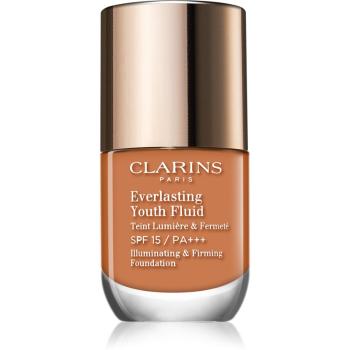 Clarins Everlasting Youth Fluid rozjasňujúci make-up SPF 15 odtieň 113 Chestnut 30 ml