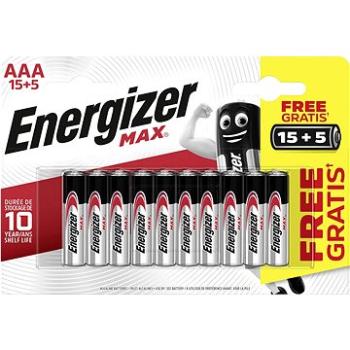 Energizer MAX AAA 15+5 zadarmo (EU017)