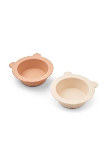 Sada masiek Liewood Peony Suction Bowl 2-Pack 2-pak LW15103