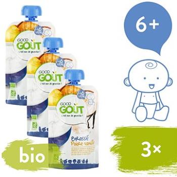 Good Gout BIO Vanilkový jogurt s hruškou 3× 90 g (8594200260231)