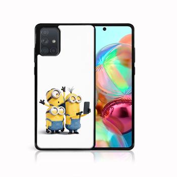 MY ART Silikónový kryt Samsung Galaxy A71 MINIONS SELFIE (022)