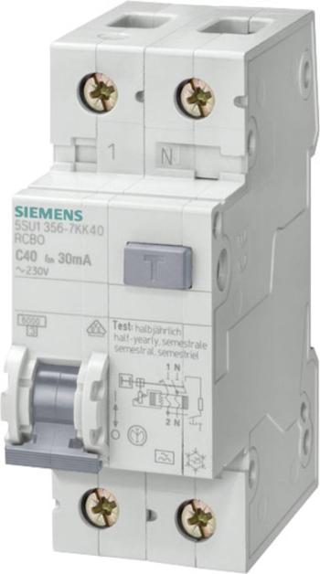 Siemens 5SU1356-6KK10 prúdový chránič/elektrický istič    2-pólový 10 A 0.03 A 230 V