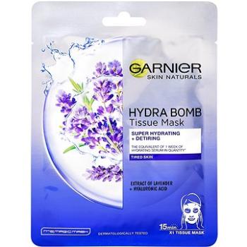 GARNIER Skin Naturals, Hydra Bomb Tissue Mask, Extract of Lavender, 28 g (3600542066129)
